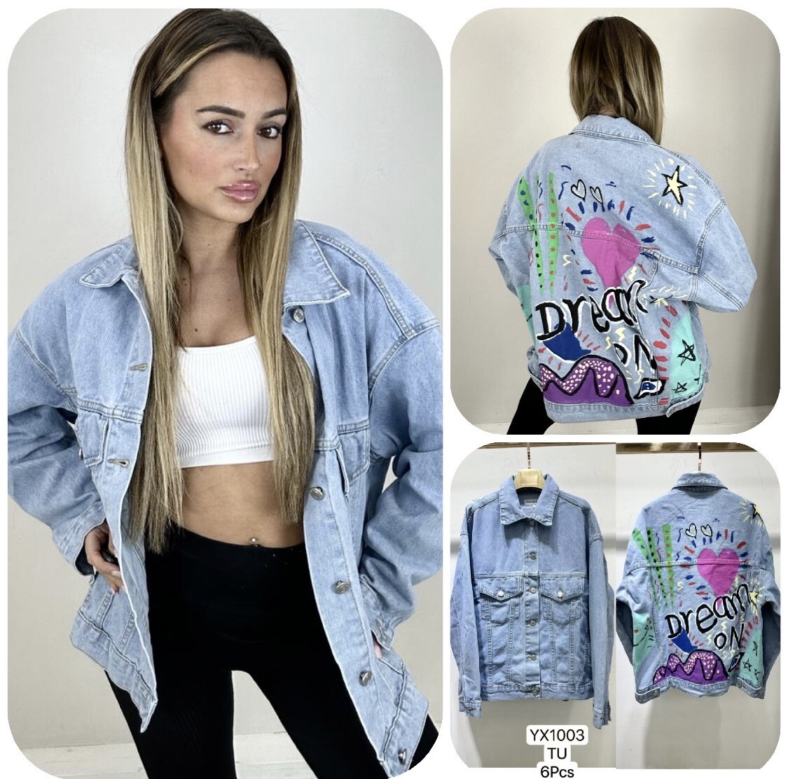 Wholesaler Soy & Co - denim jacket