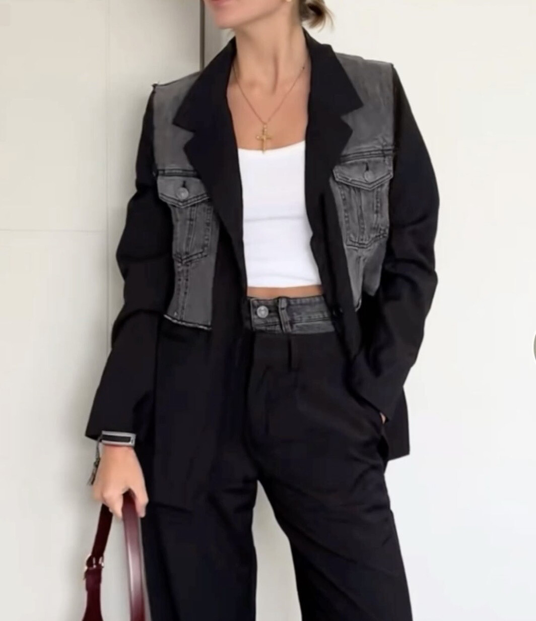 Grossista Soy & Co - Blazer di jeans misti
