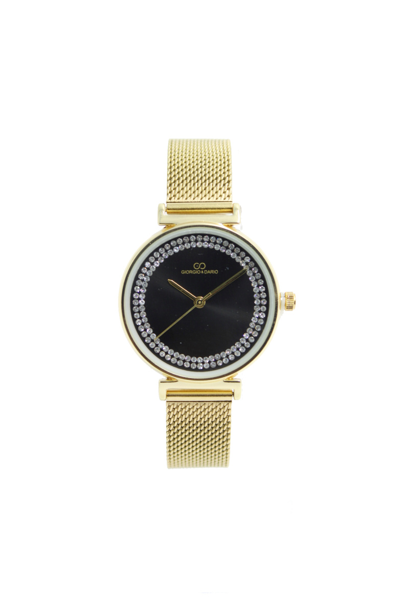 Wholesaler Giorgio & Dario - G&D women's trendy watch with steel bracelet