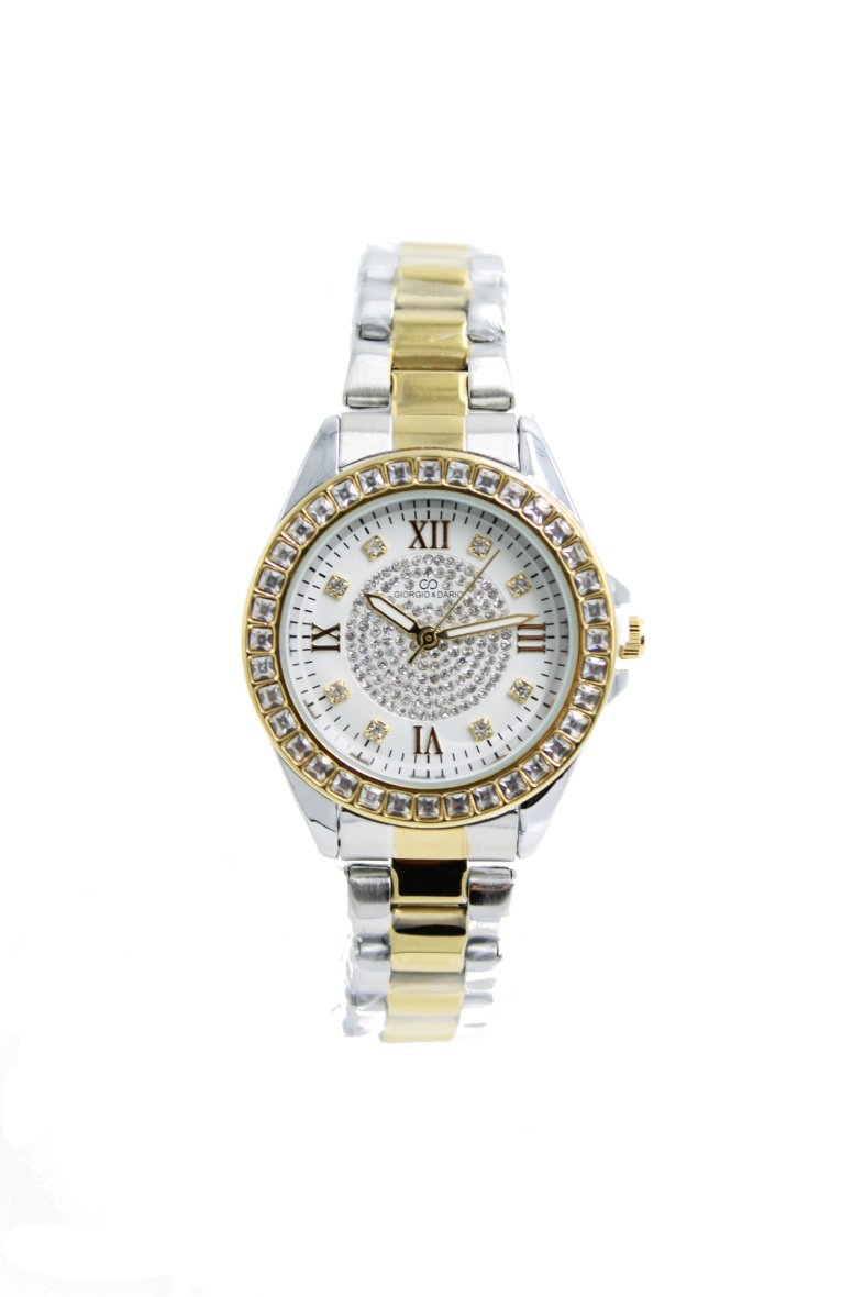 Wholesaler Giorgio & Dario - G&D women's trendy watch with steel bracelet