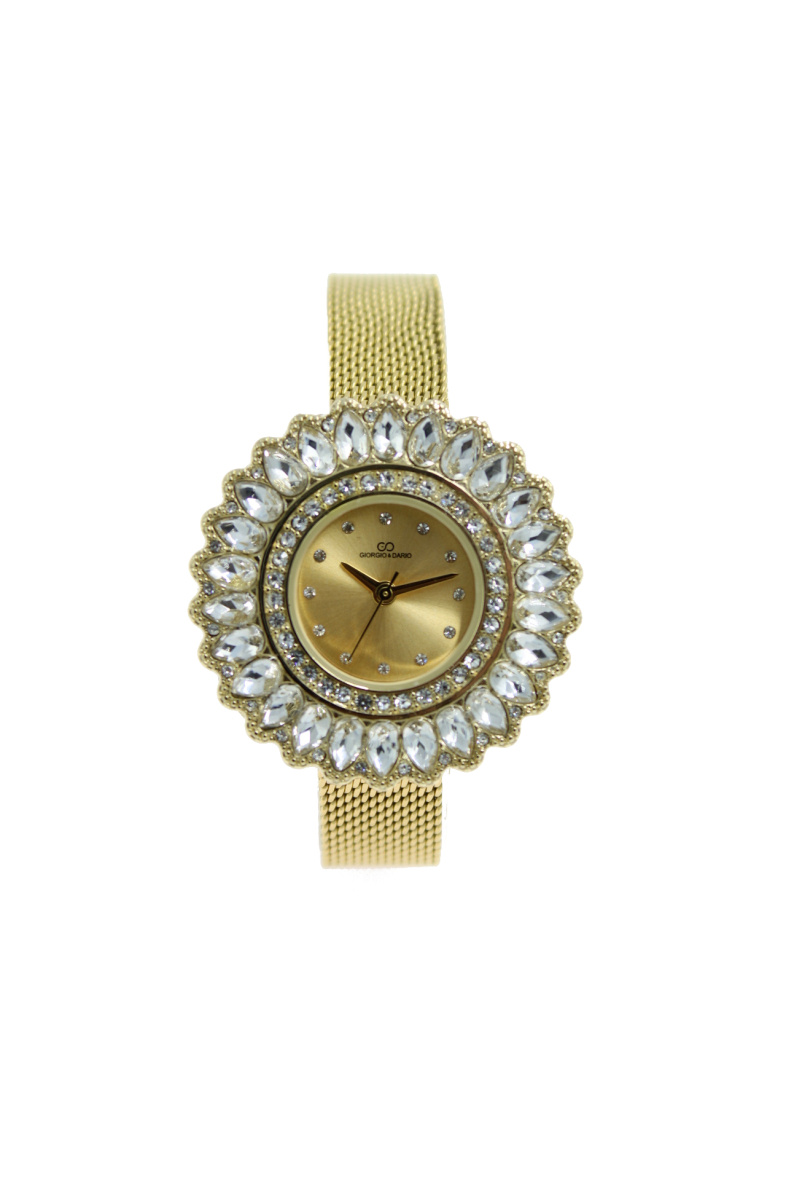Wholesaler Giorgio & Dario - G&D women's trendy watch with steel bracelet