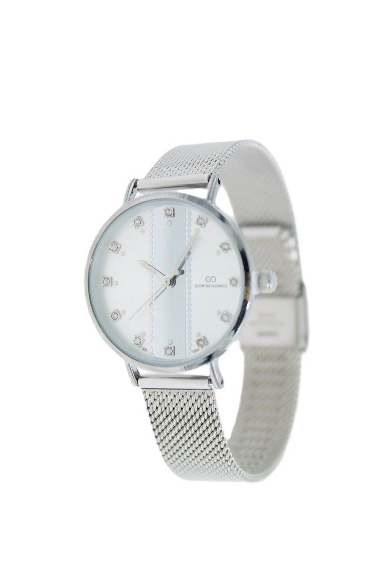 Wholesaler Giorgio & Dario - G&D women's trendy watch with steel bracelet