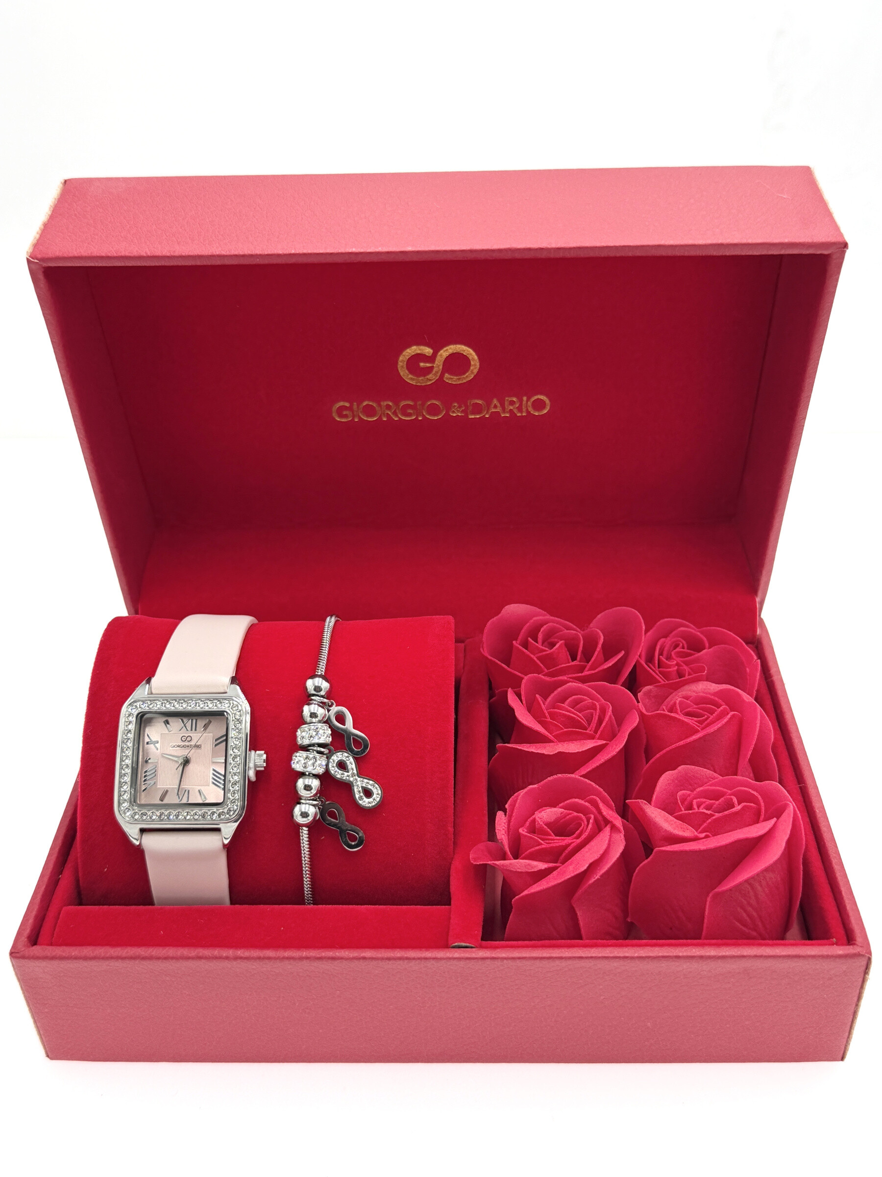 Wholesaler Giorgio & Dario - G&D women's trendy box with heart steel jewelry