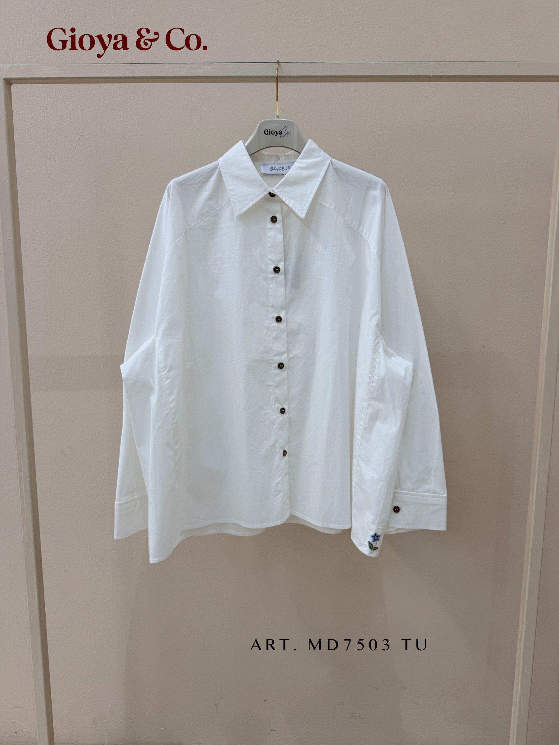 Wholesaler GIOYA&CO - OVERSIZED SHIRT