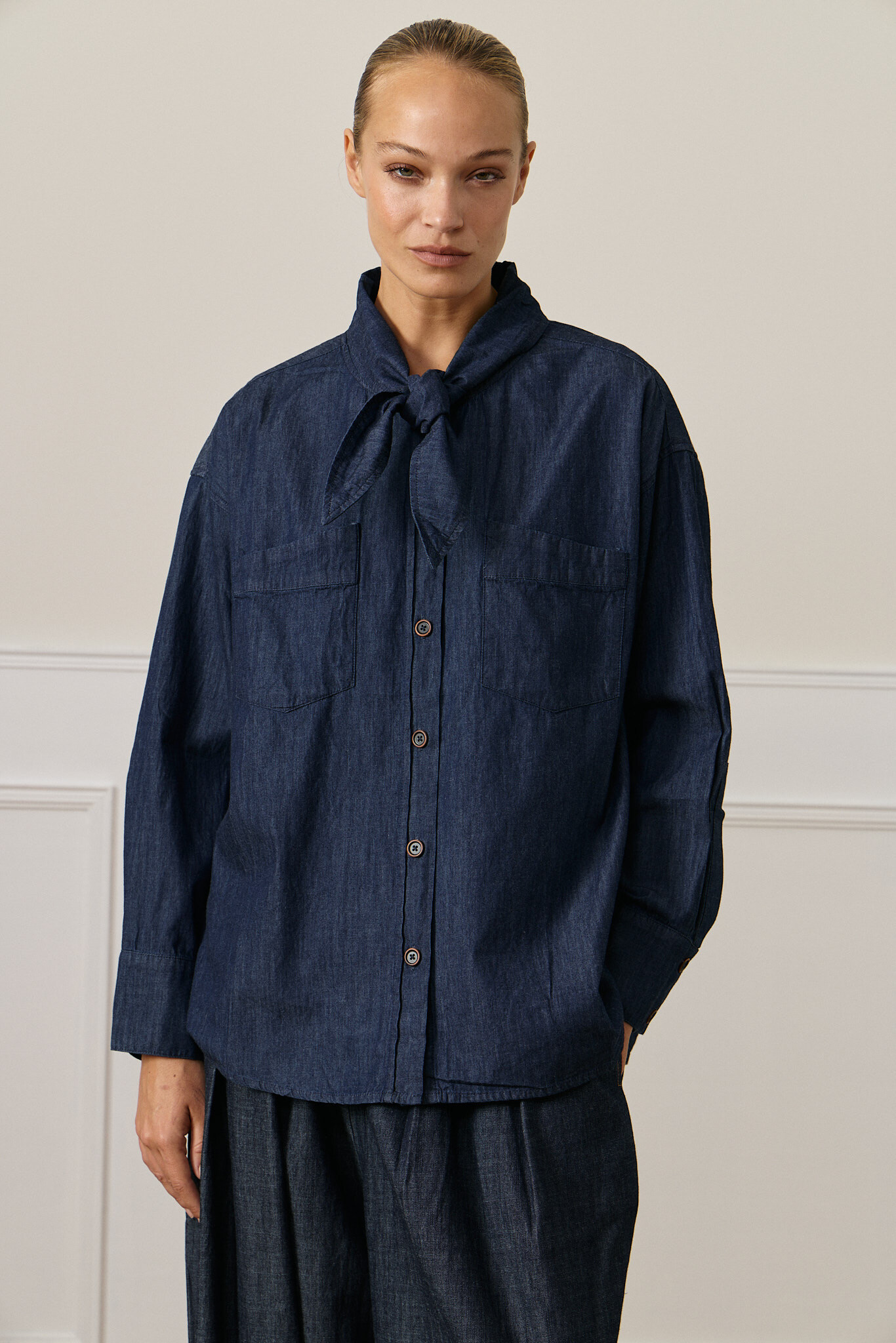 Grossiste GIOYA&CO - CHEMISE EN JEAN