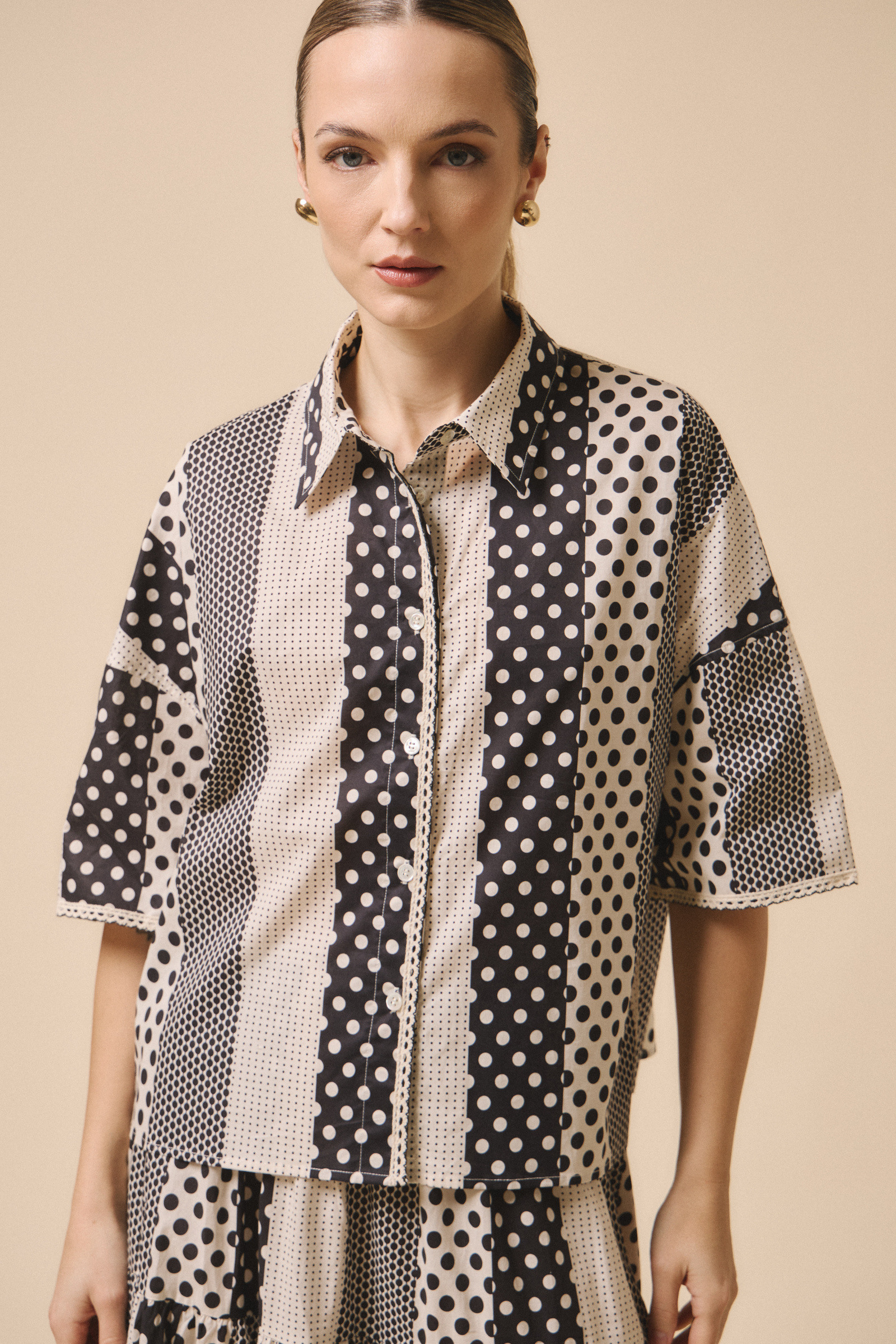 Wholesaler GIOYA&CO - POLKA DOT SHIRT