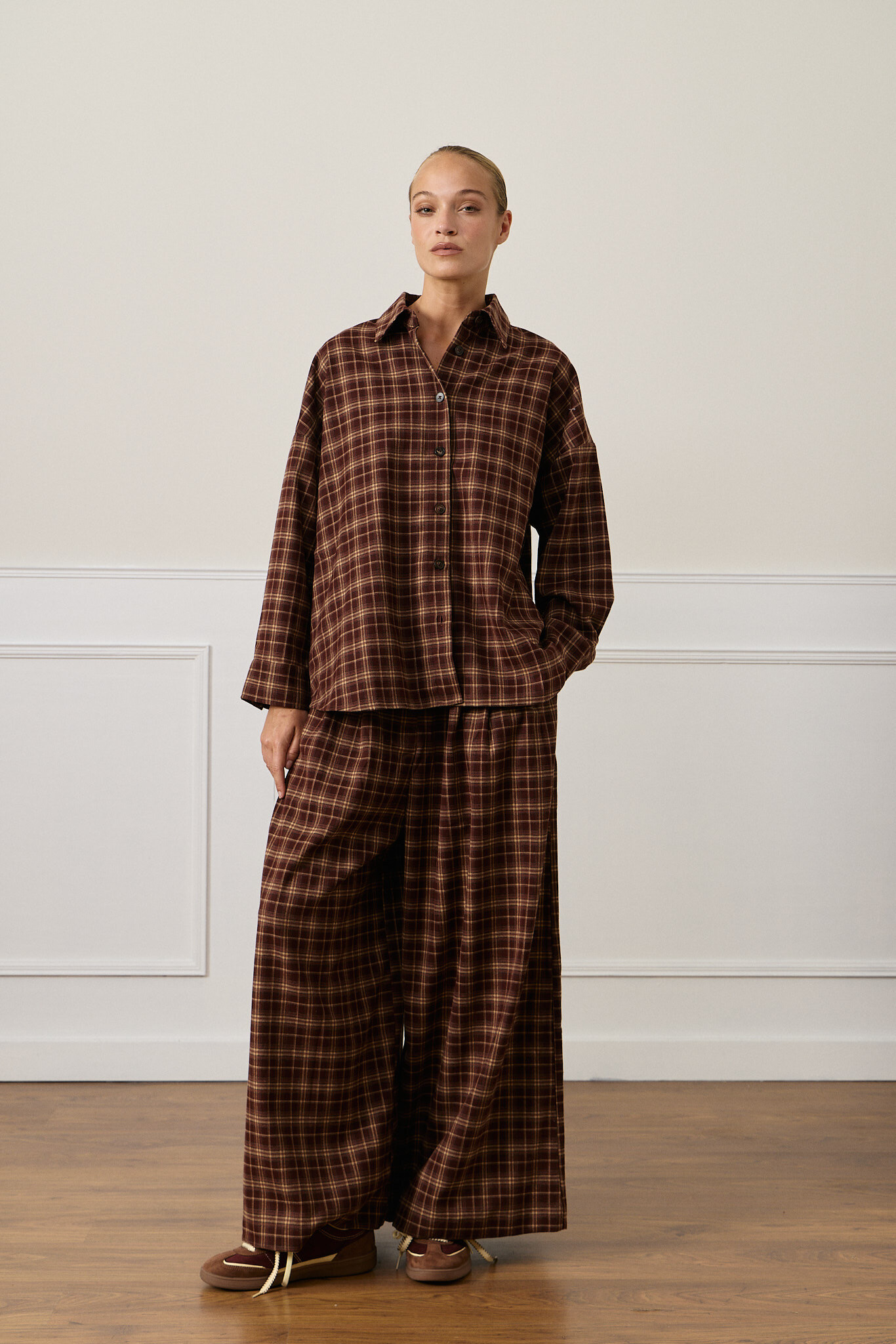 Wholesaler GIOYA&CO - PLAID SHIRT