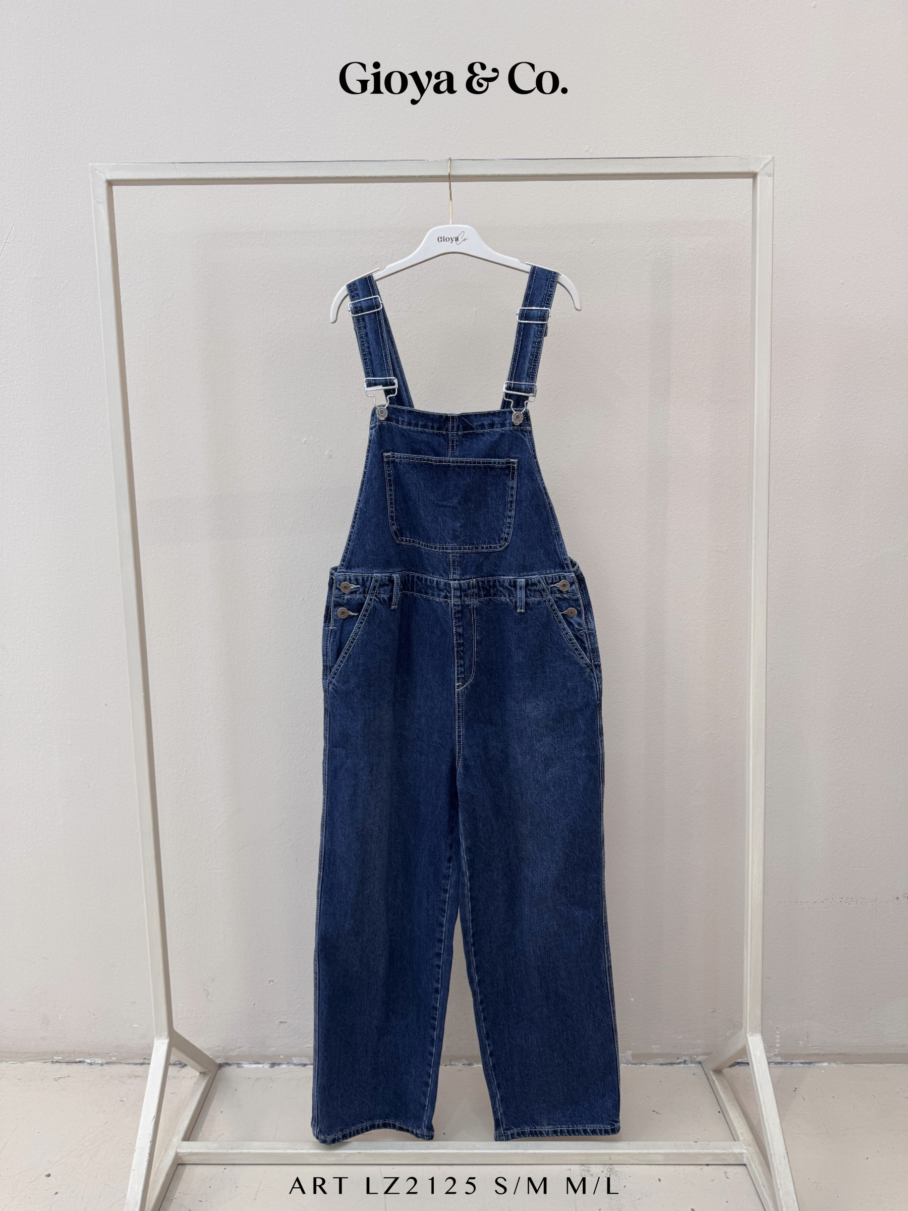 Wholesaler GIOYA&CO - DENIM OVERALLS