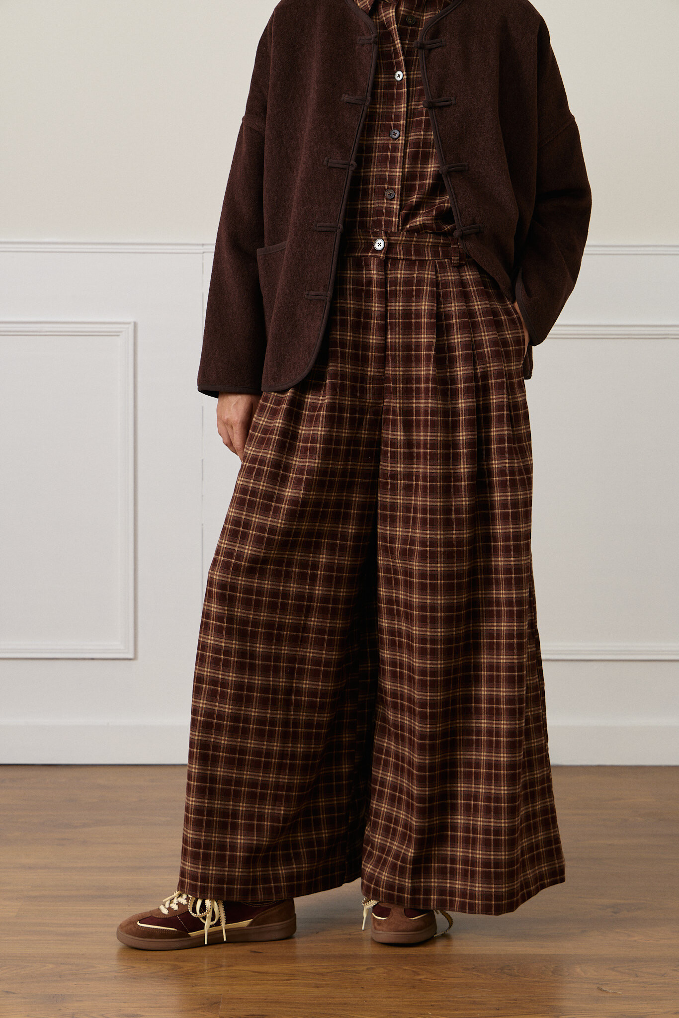 Wholesaler GIOYA&CO - CHECKERED TROUSERS