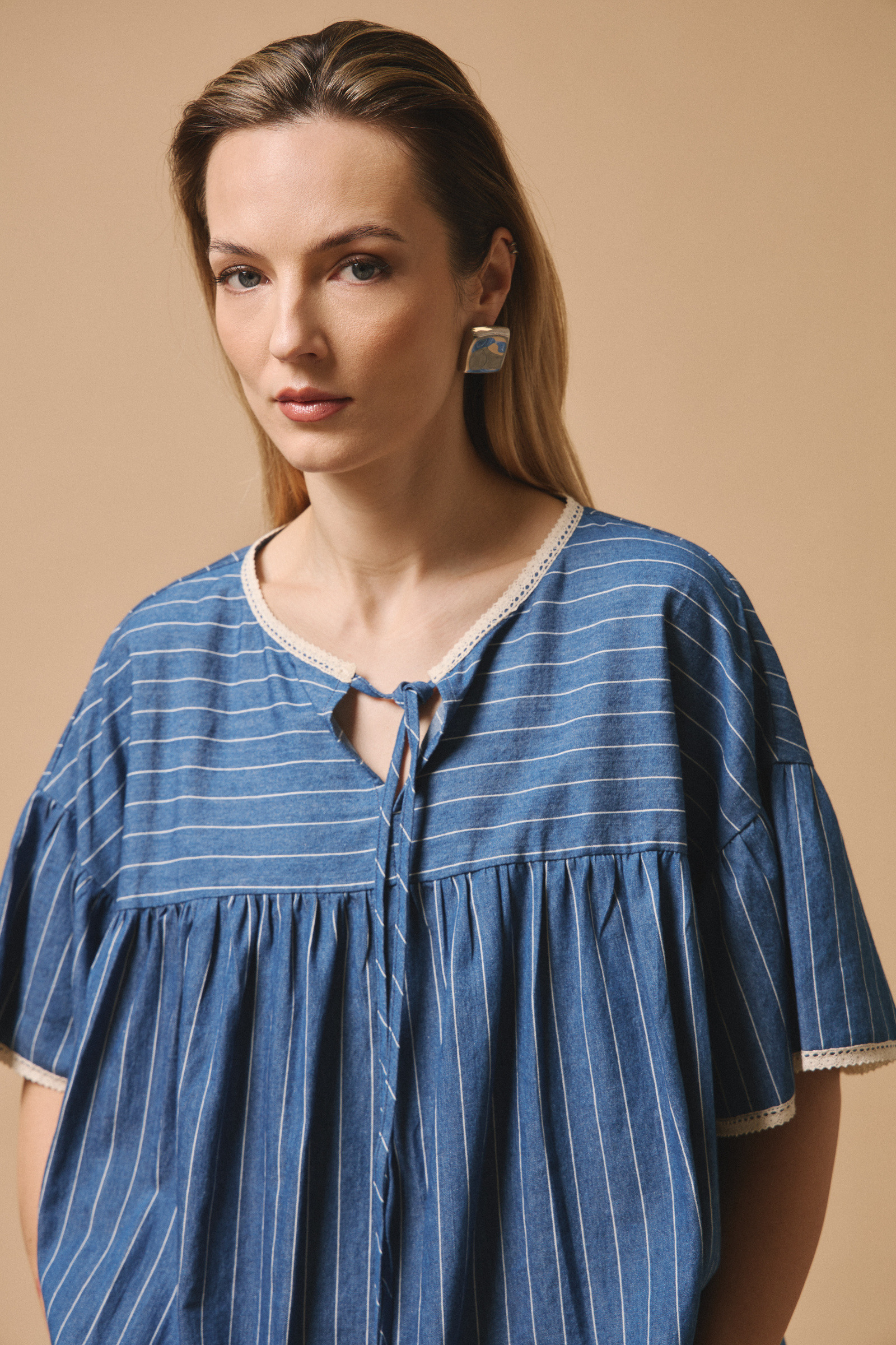 Wholesaler GIOYA&CO - Denim blouse