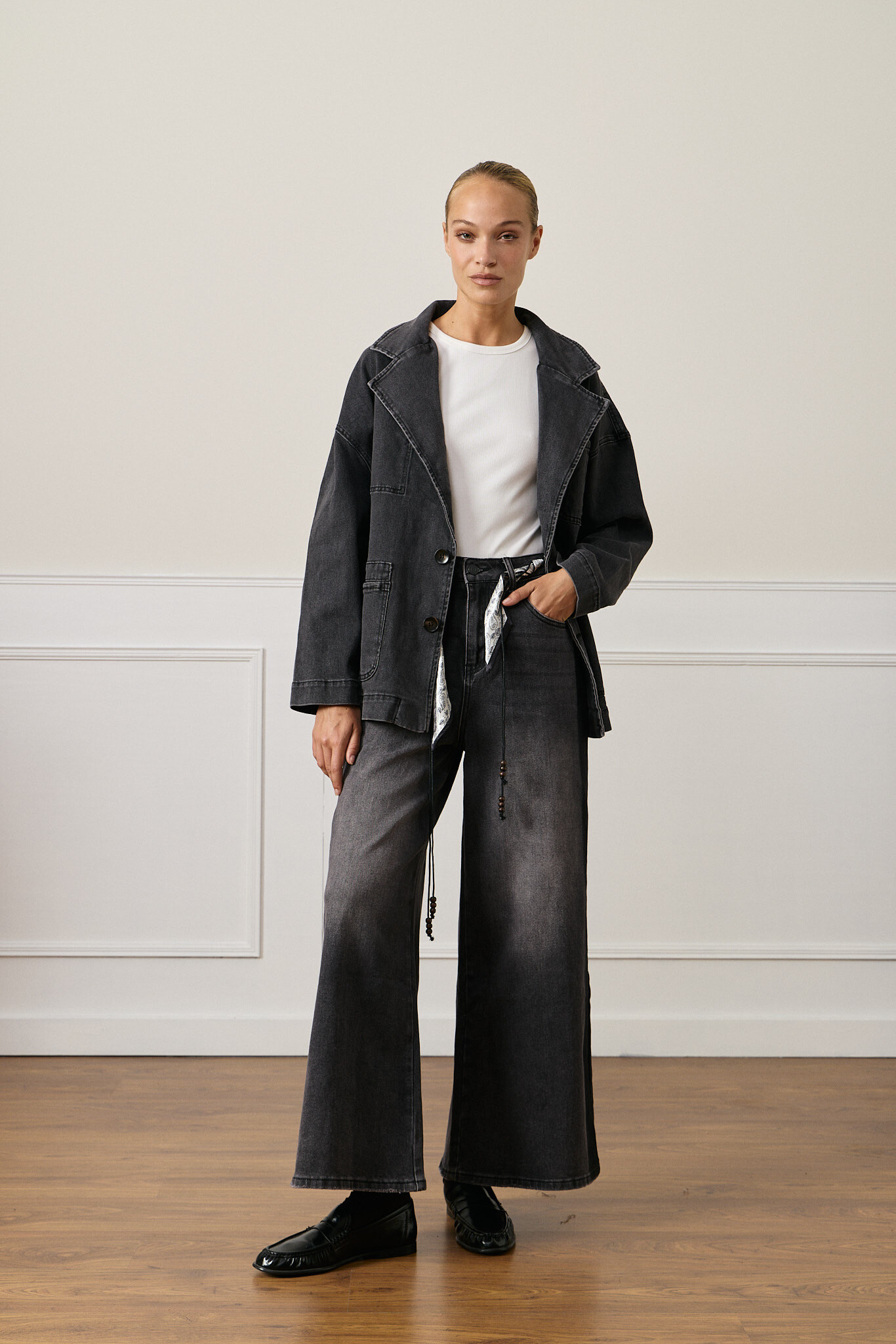 Wholesaler GIOYA&CO - DARK DENIM JACKET