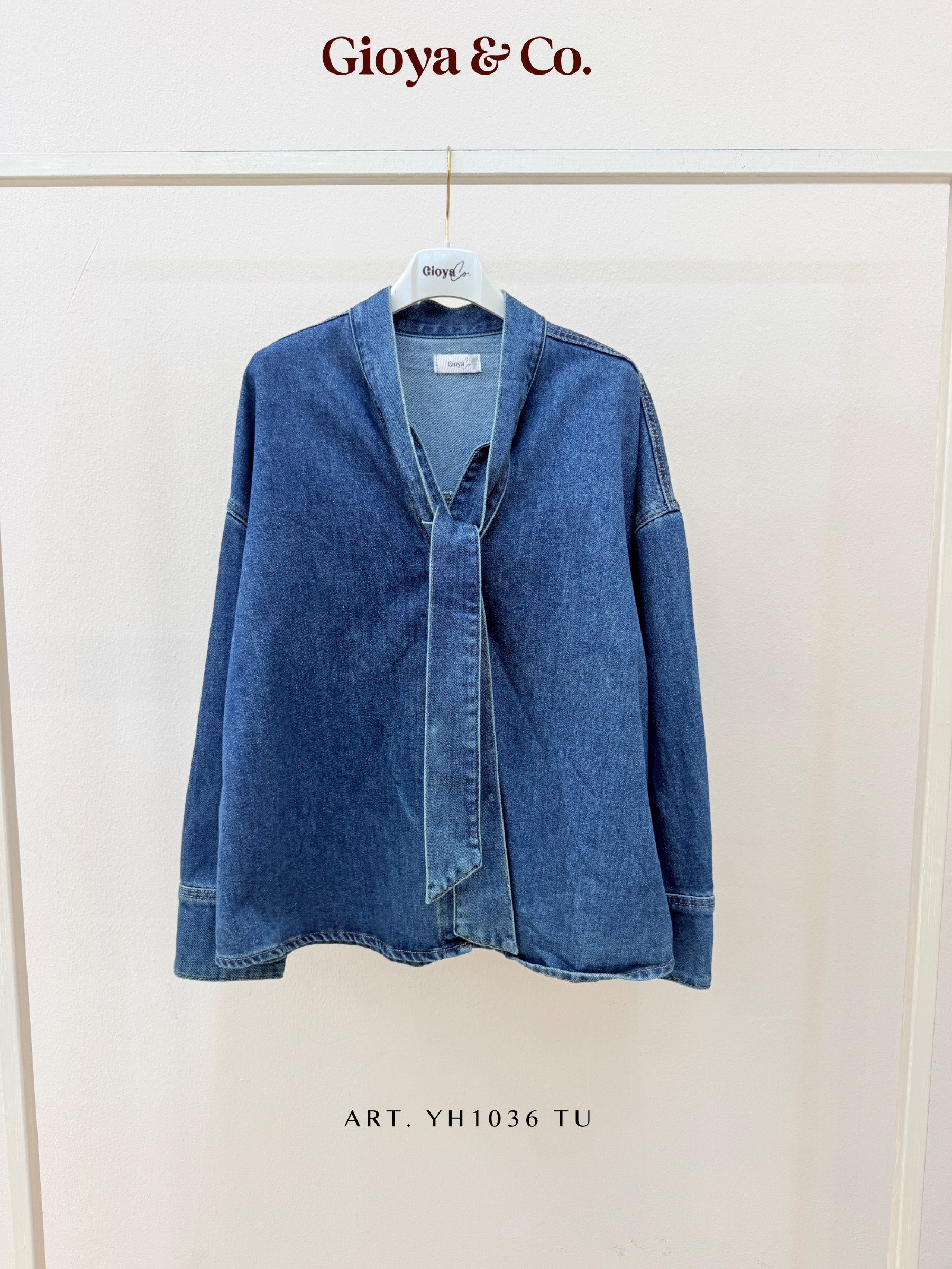Wholesaler GIOYA&CO - DENIM SHIRT