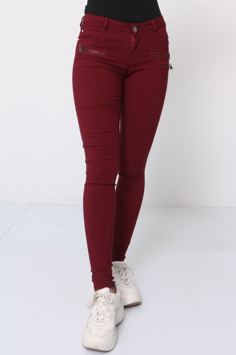 Großhändler Girl Vivi - Supper-Jeggings aus Elastan