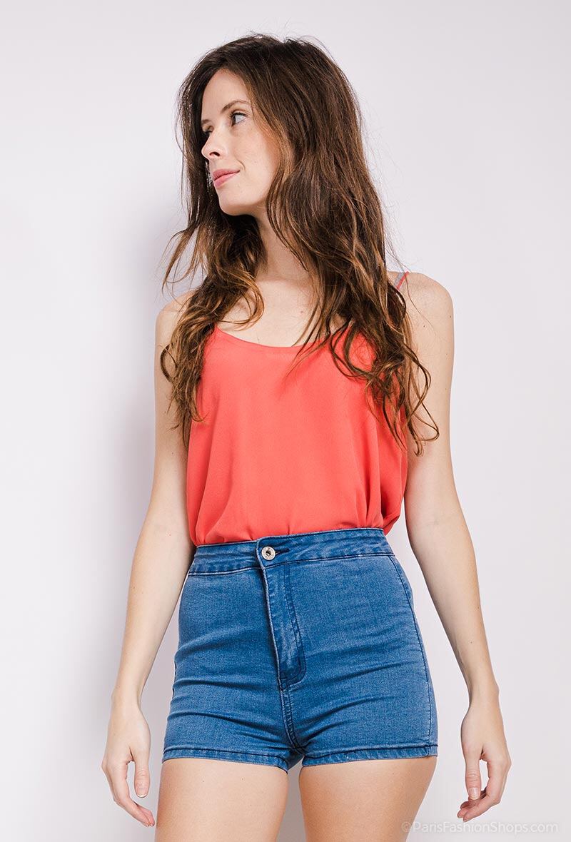 Großhändler Girl Vivi - Jeans-Shorts