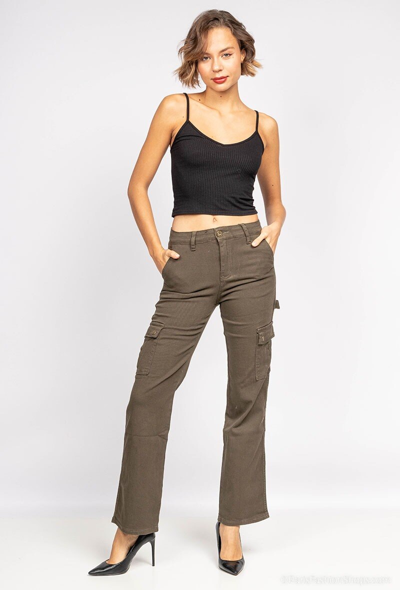Wholesaler Girl Vivi - Regular cargo jeans