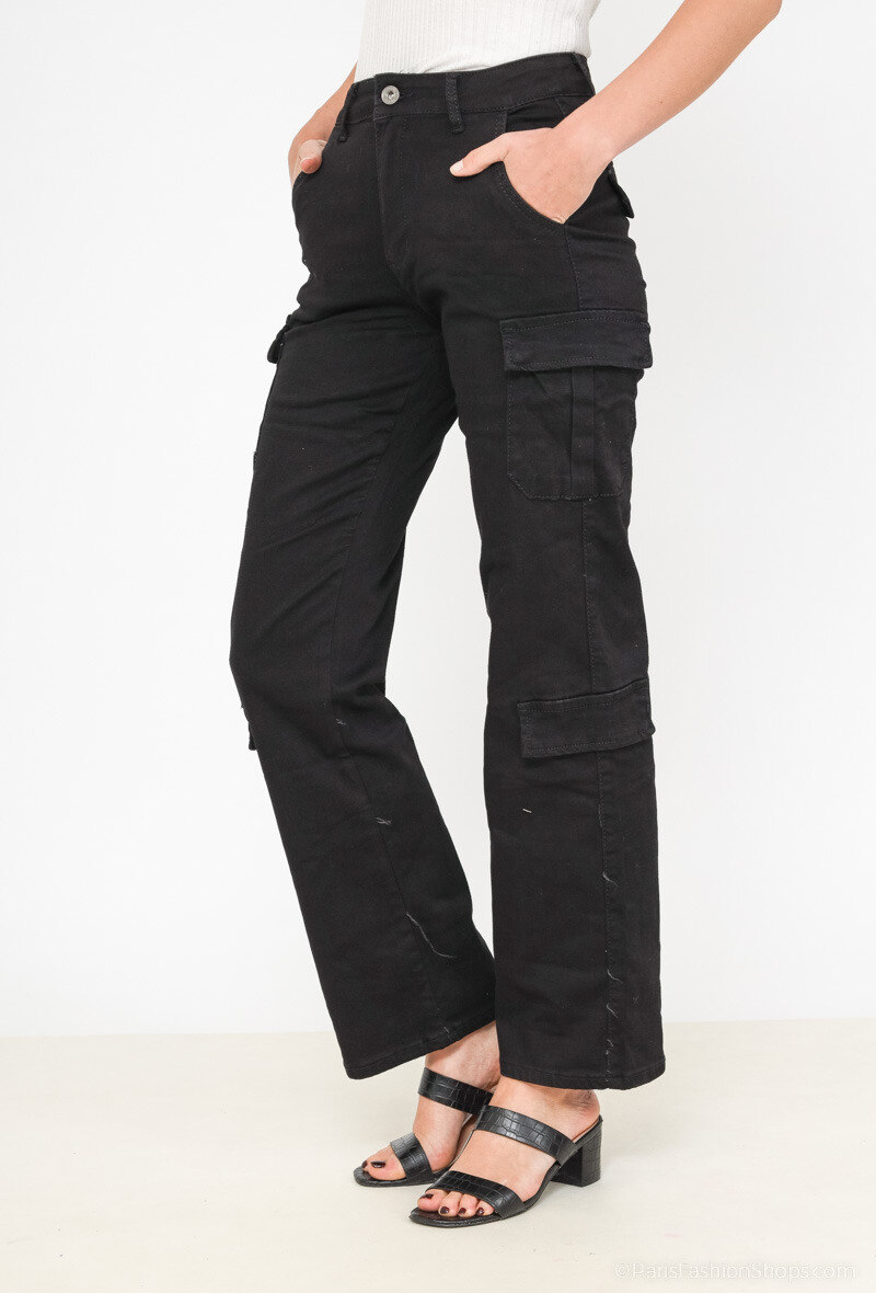 Wholesaler Girl Vivi - Straight cargo jeans