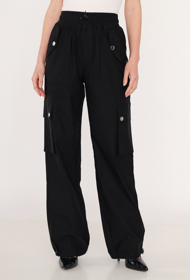 Wholesaler Girl Vivi - Jeans with pockets, PARACHUT FIT