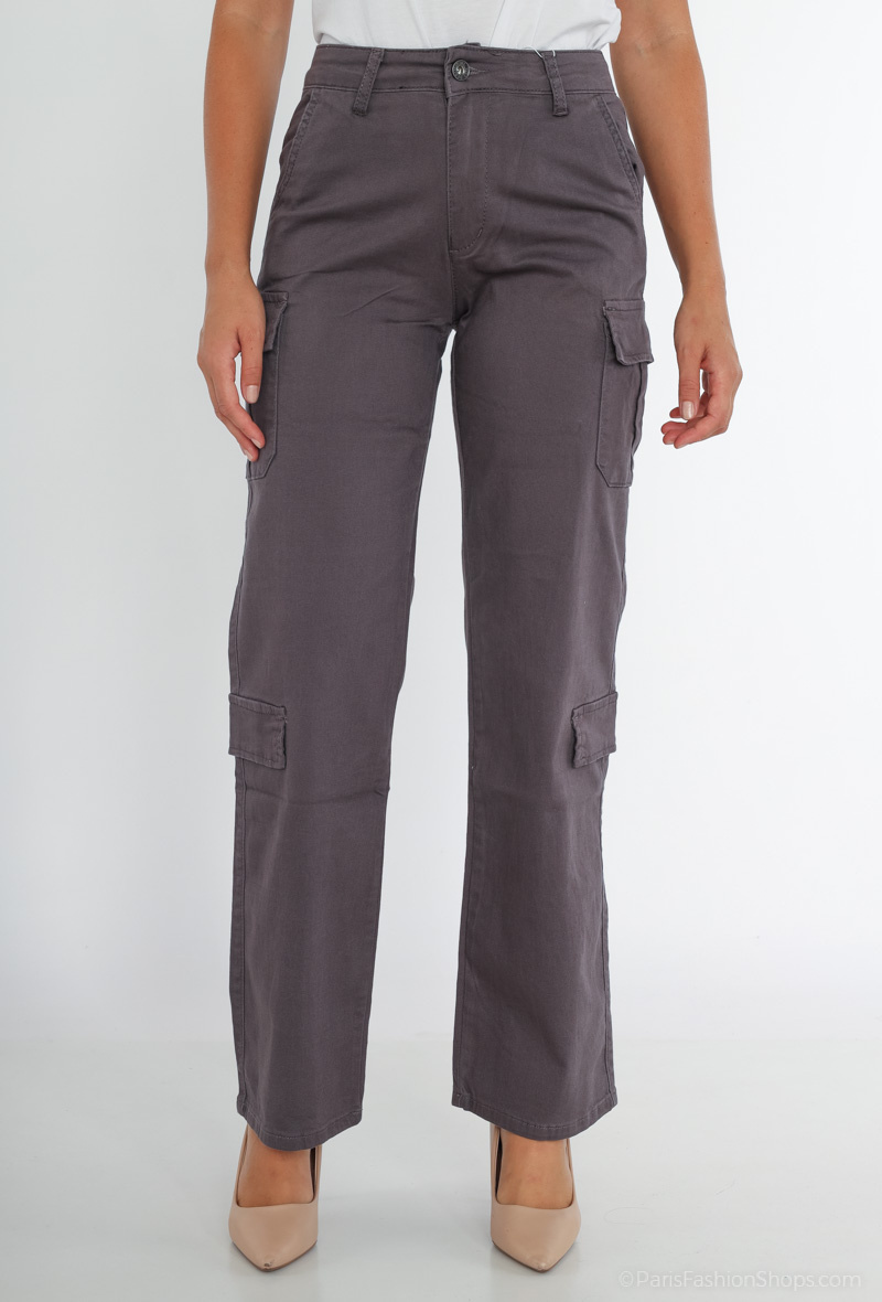 Wholesaler Girl Vivi - Straight cargo jeans