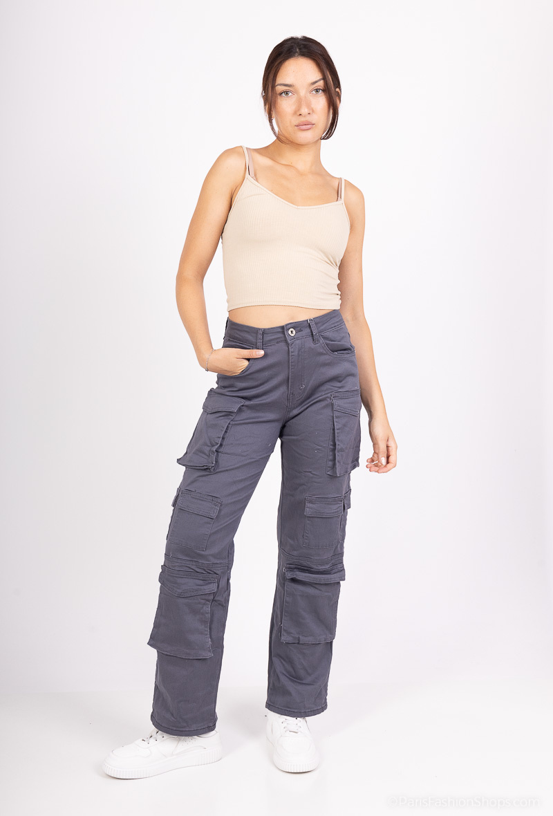 Grossiste Girl Vivi - Pantalon cargo