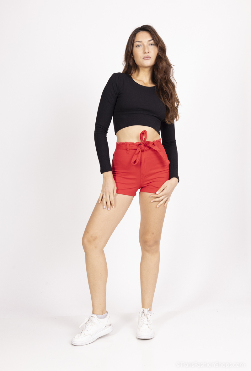 Wholesaler Girl Vivi - Skinny jeans with ripped waist