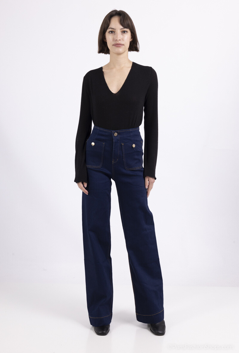 Grossiste Girl Vivi - Jeans droit