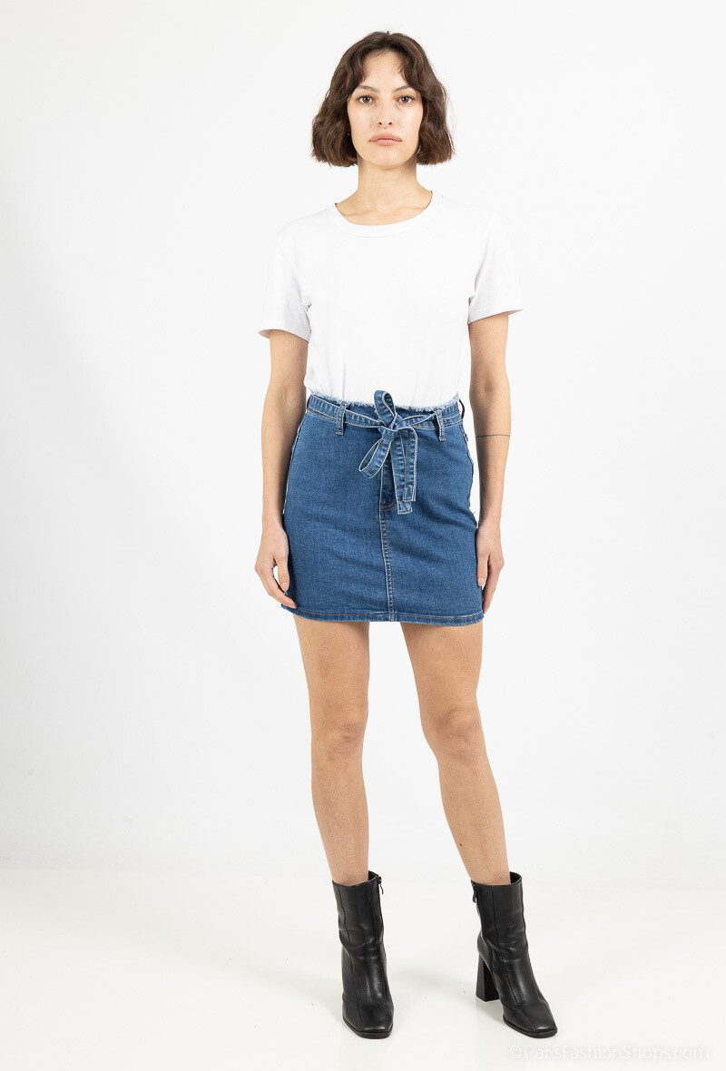 Wholesaler Girl Vivi - Denim skirt