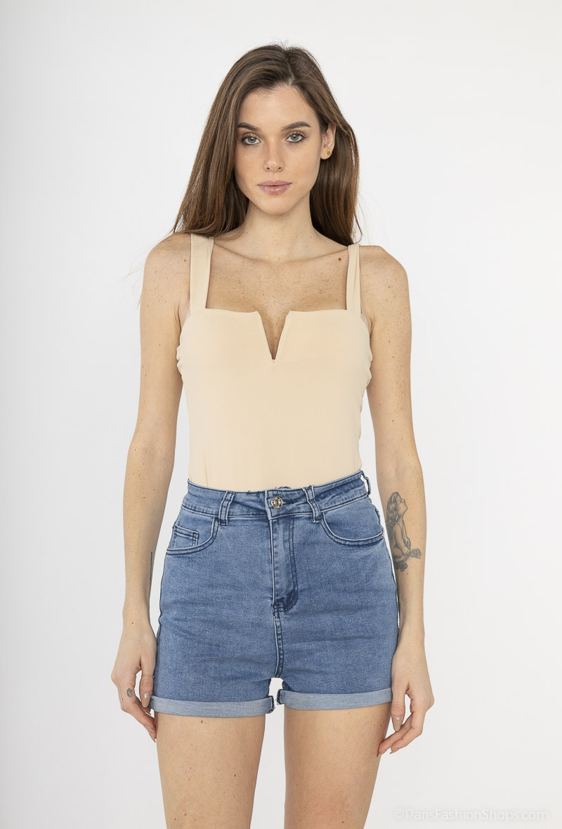 Grossiste Girl Vivi - Short en jeans
