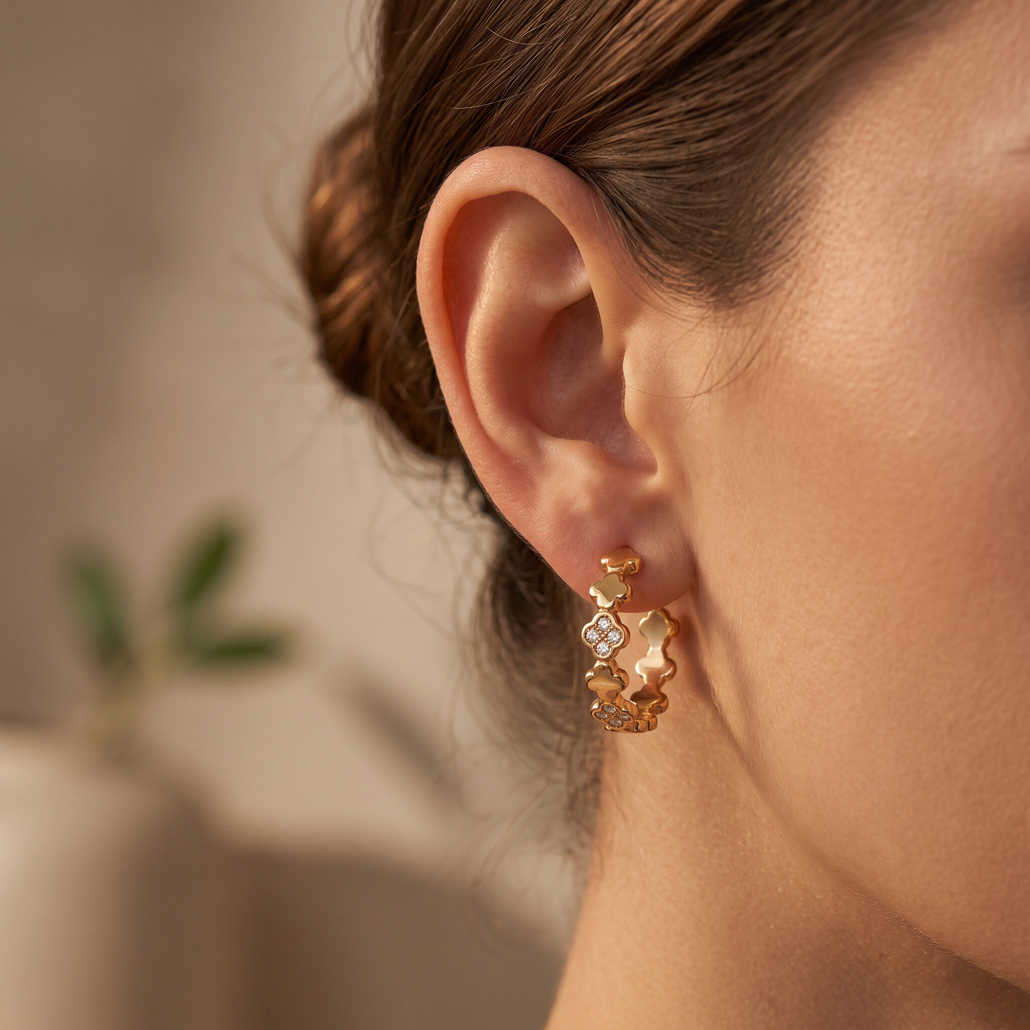 Großhändler Glam Chic - Ohrring aus Edelstahl