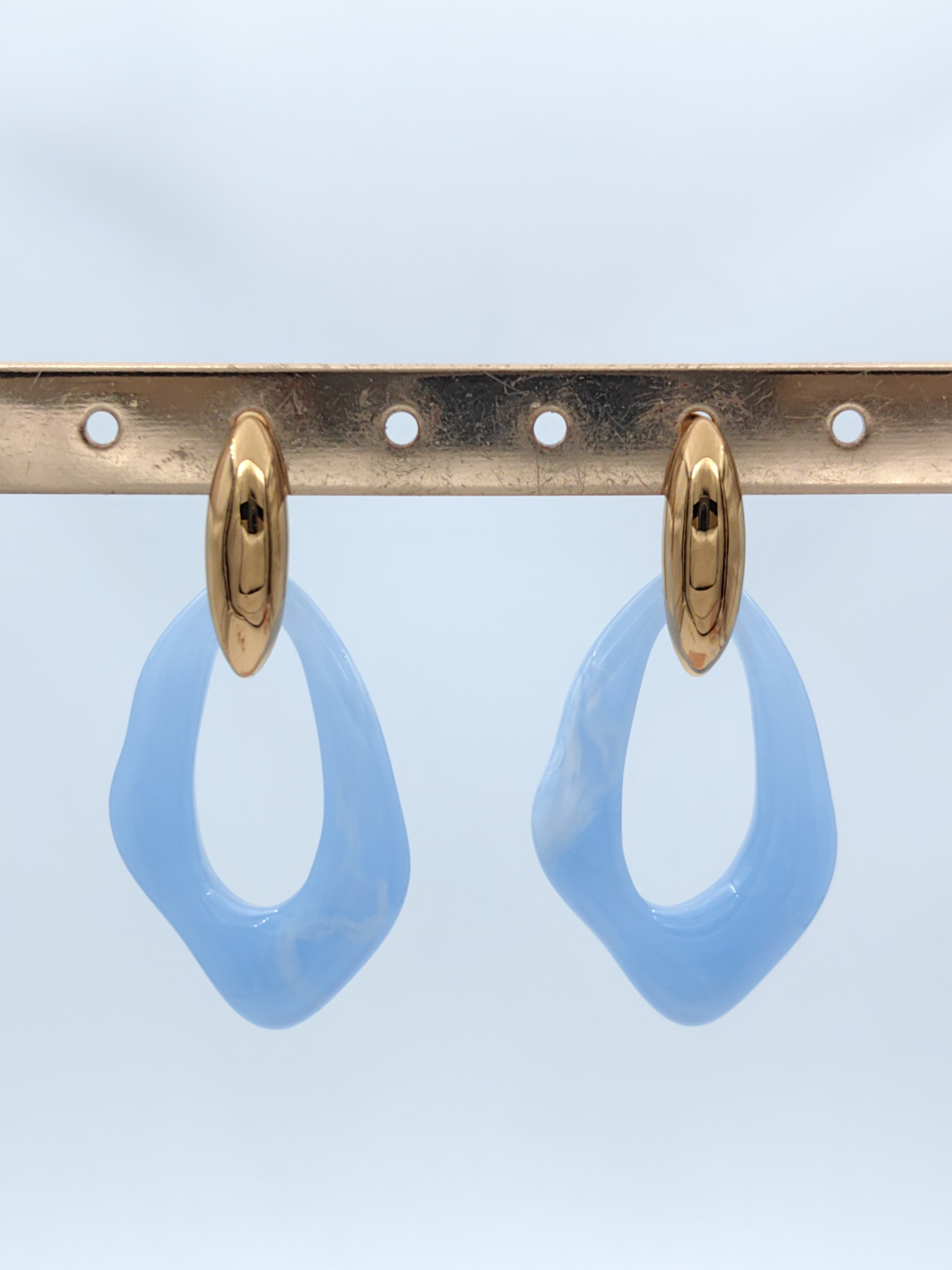 Mayorista Glam Chic - Pendientes de acero inoxidable