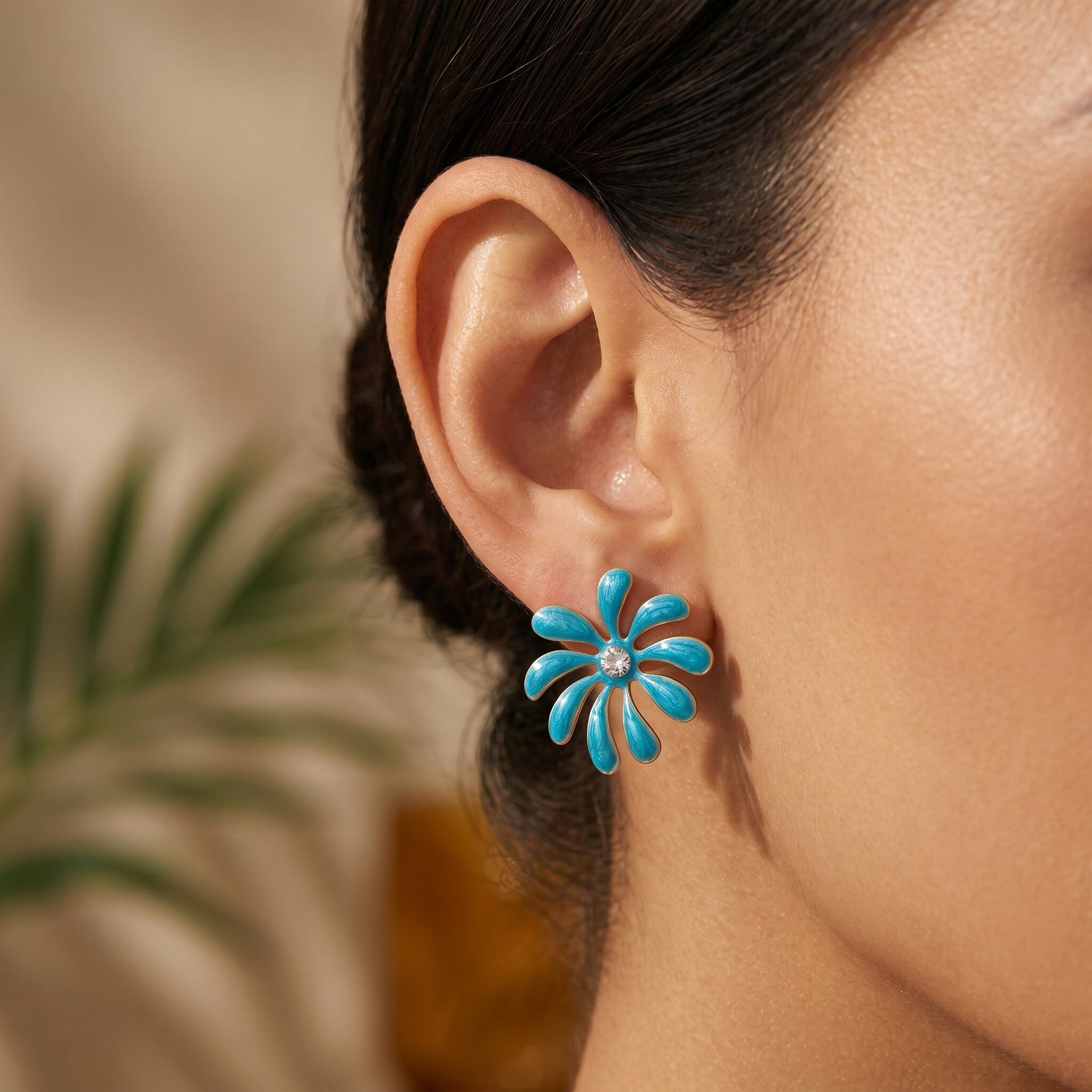 Grossiste Glam Chic - Boucle d'oreille en acier inoxydable