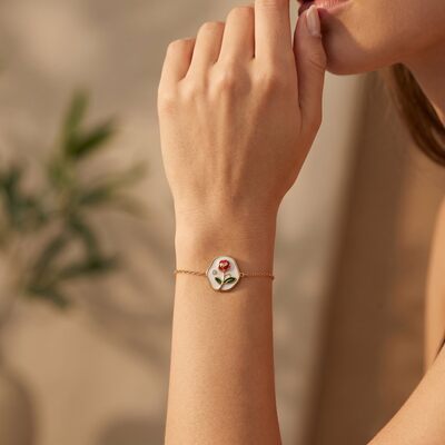 Mayorista Glam Chic - Pulsera de acero inoxidable Mayorista Glam Chic - Pulsera de acero inoxidable