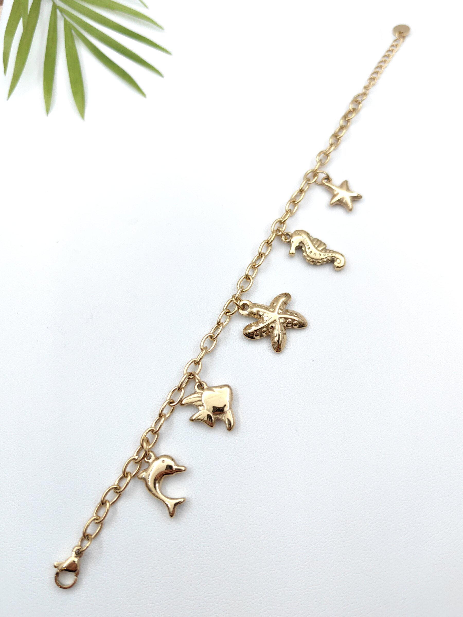 Wholesaler Glam Chic - Stainless steel charms bracelet