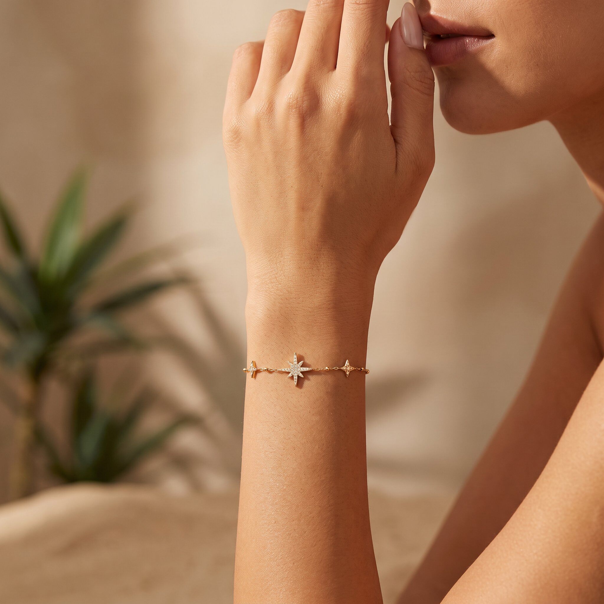 Grossiste Glam Chic - Bracelet en acier inoxydable