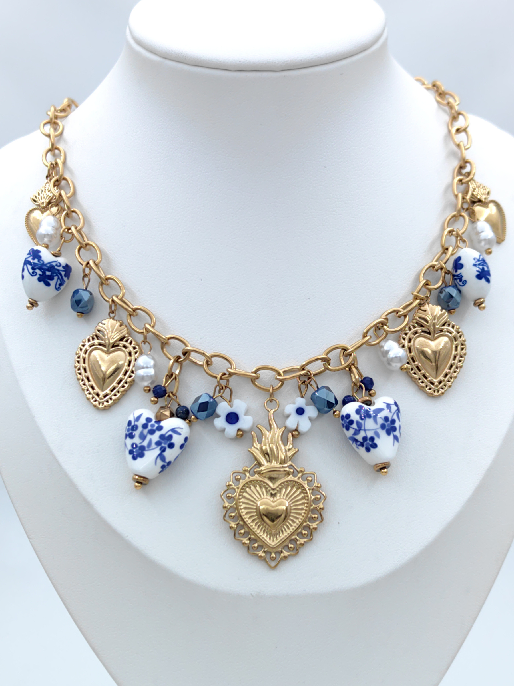 Mayorista Glam Chic - Collar de acero inoxidable