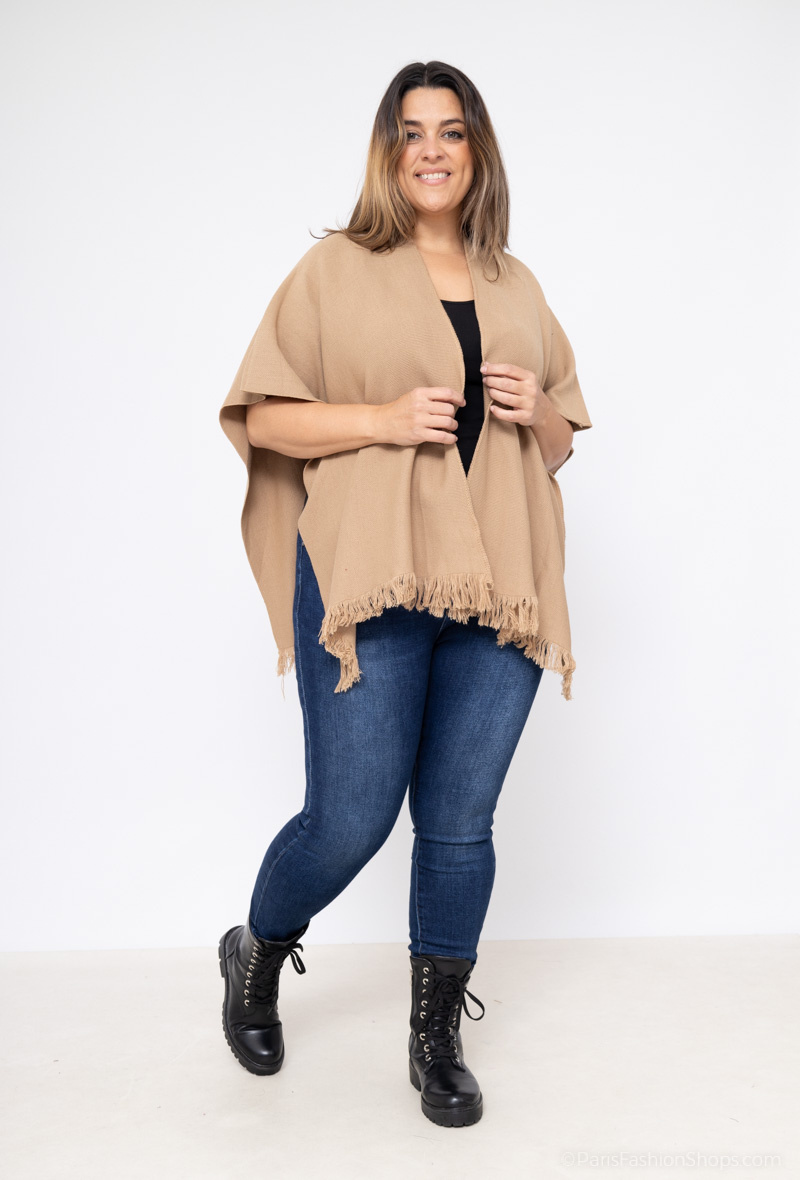 Wholesaler Go Pomelo - Cap poncho acrylic