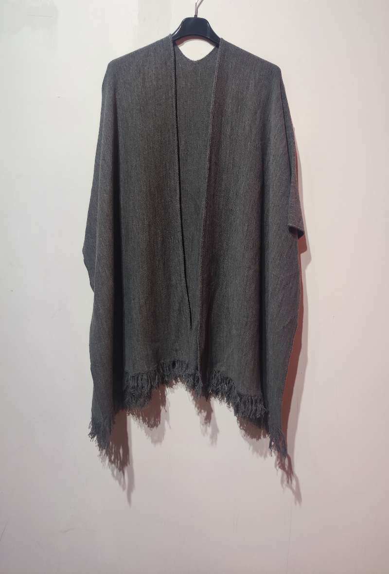 Grossiste Go Pomelo - PONCHO uni acrylique