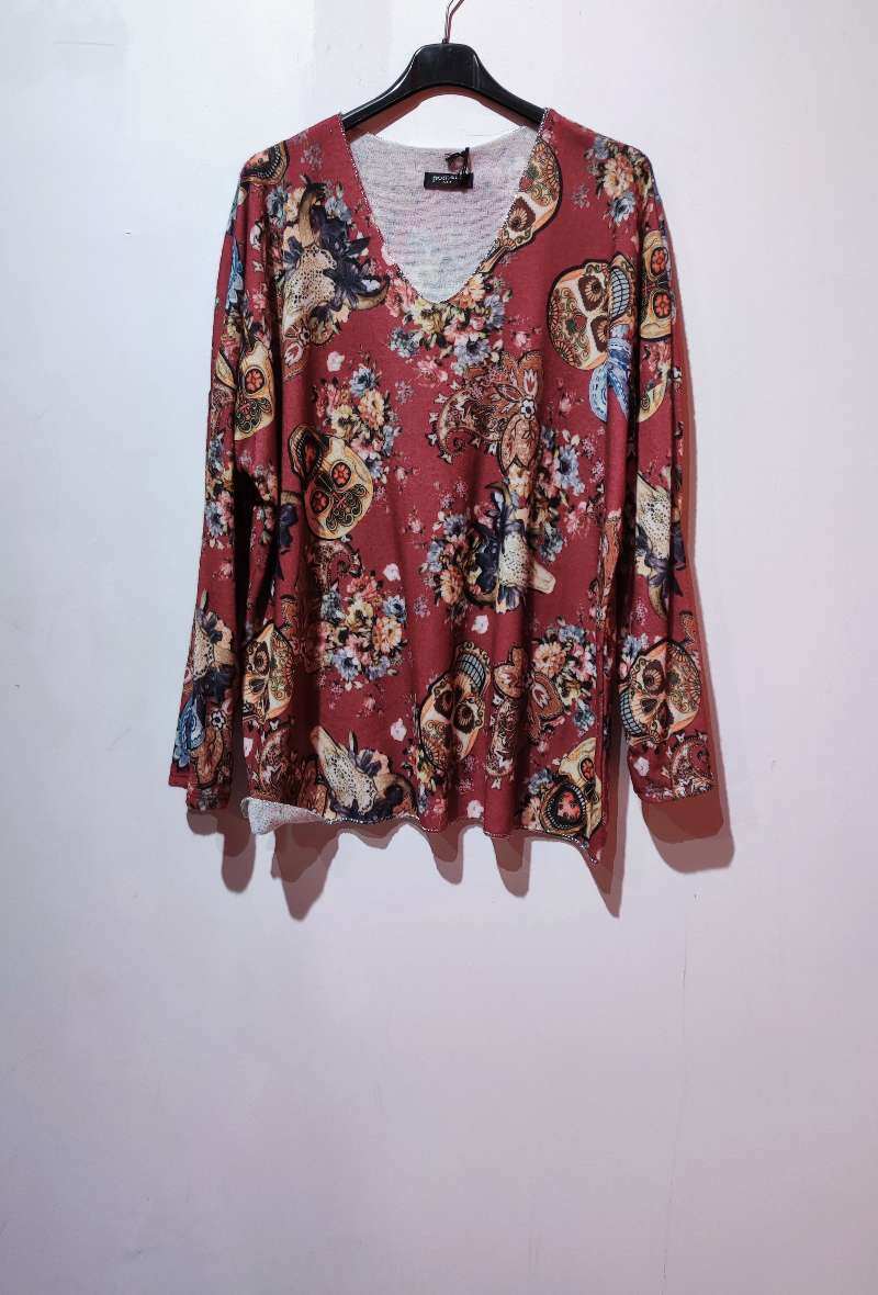 Großhändler Go Pomelo - Bedruckter Pullover
