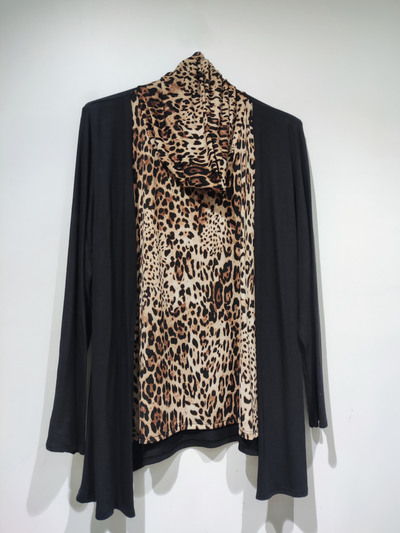 Wholesaler Pomelo - FRIDA Leopard Print Collar Wholesaler Pomelo - FRIDA Leopard Print Collar