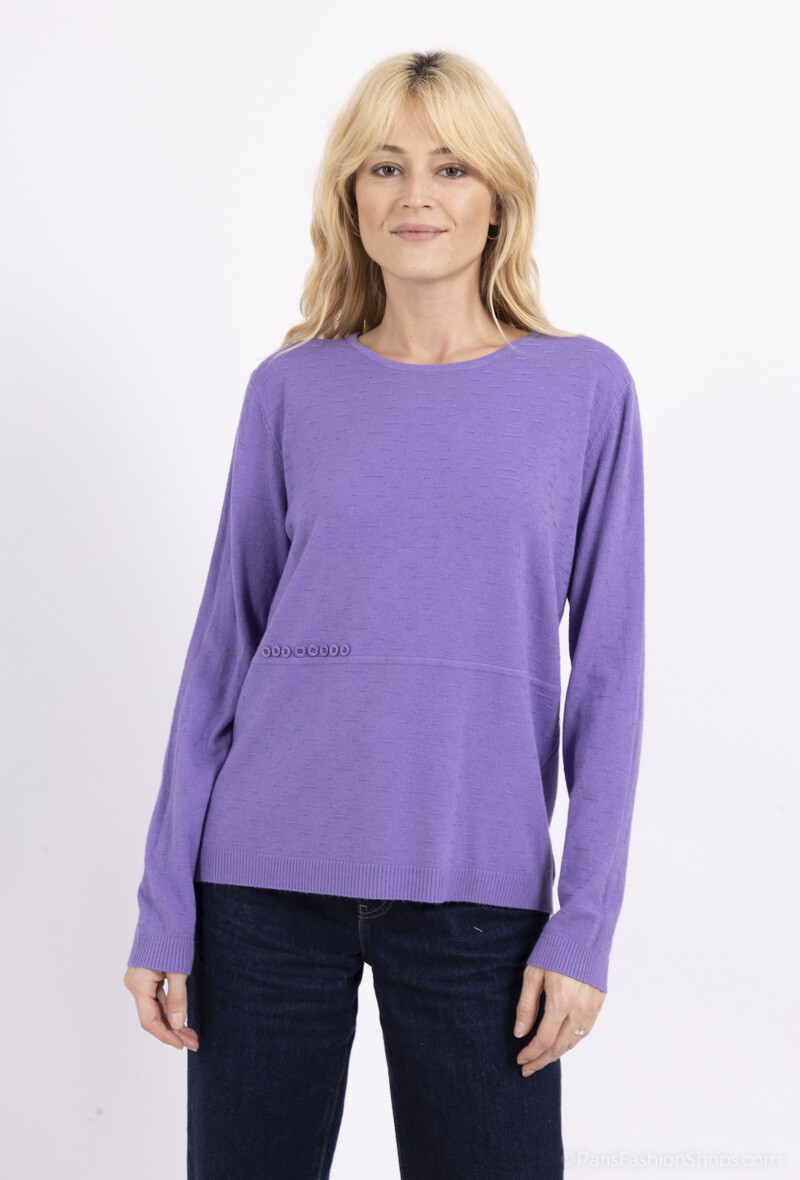 Wholesaler Gold Fashion - Basic V-neck knit sweater