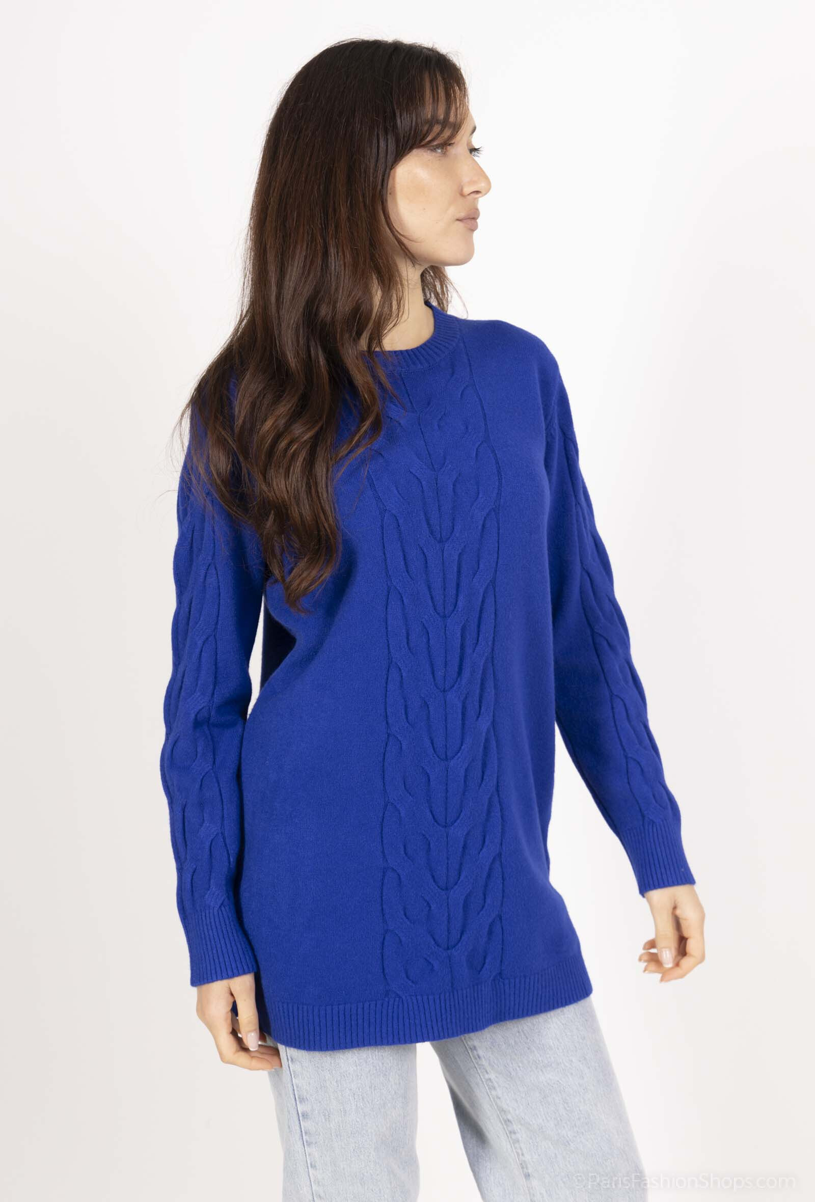 Wholesaler Gold Fashion - Round neck tunic sweater