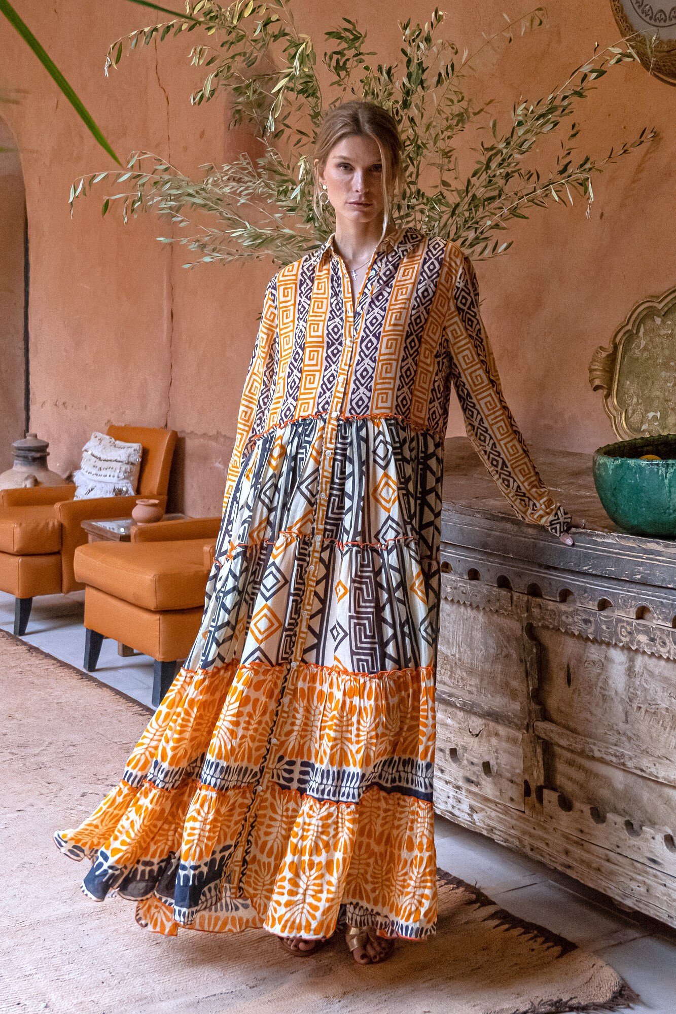 Mayorista Gold & Silver - VESTIDOS 100% ALGODÓN