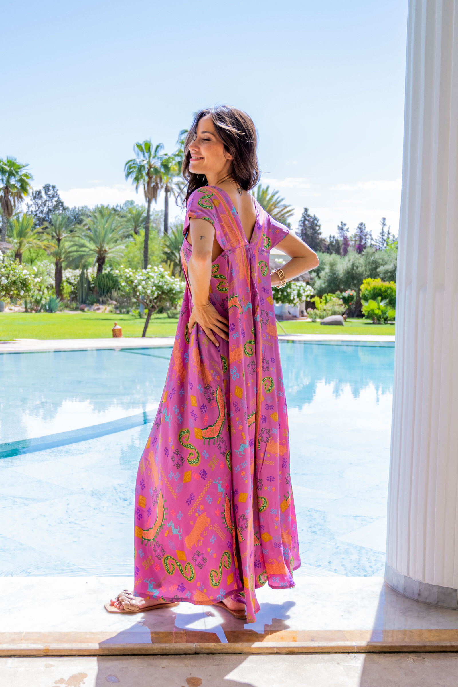 Mayorista Gold & Silver - VESTIDOS LARGOS ESTAMPADOS