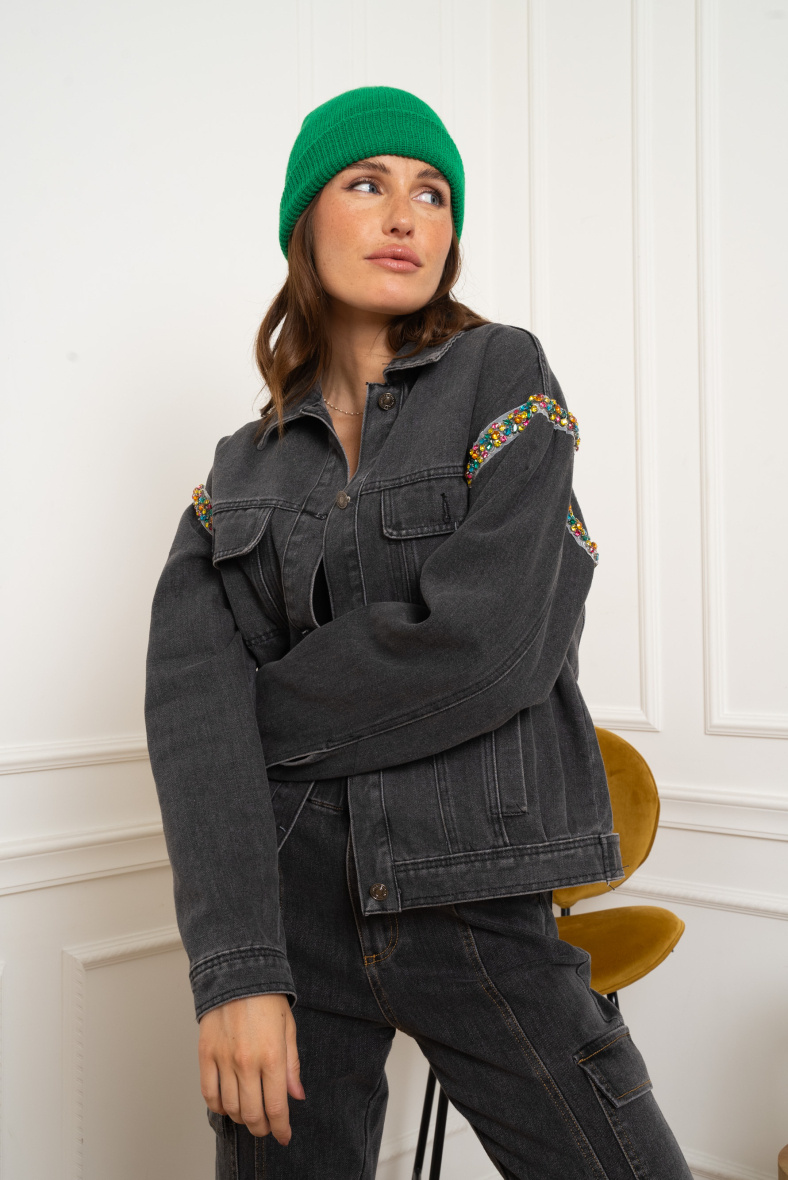 Grossiste Gold & Silver - VESTE EN JEANS