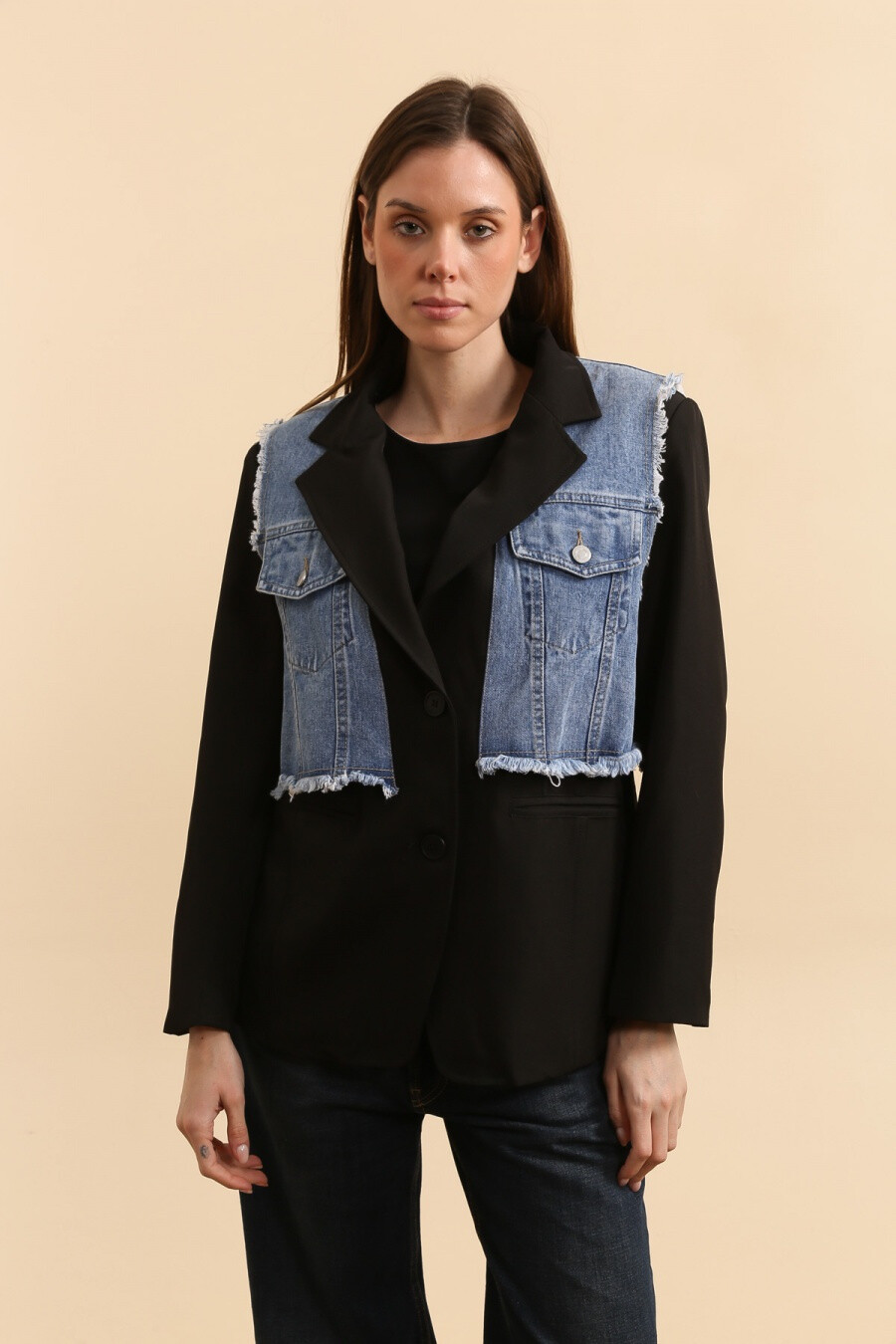 Wholesaler Golden Live - BLAZER Bi Material Oversize