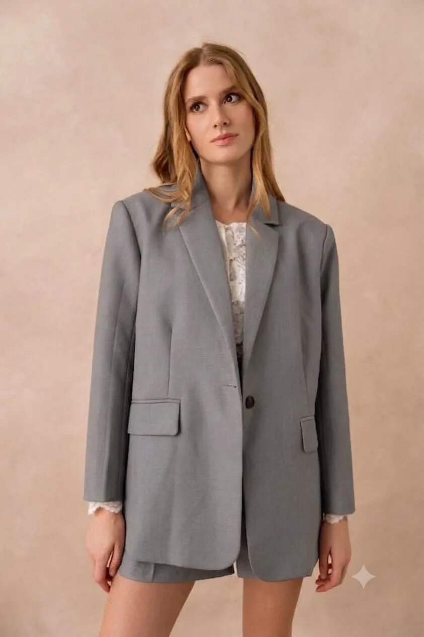Grossista Golden Live - Blazer dritto oversize