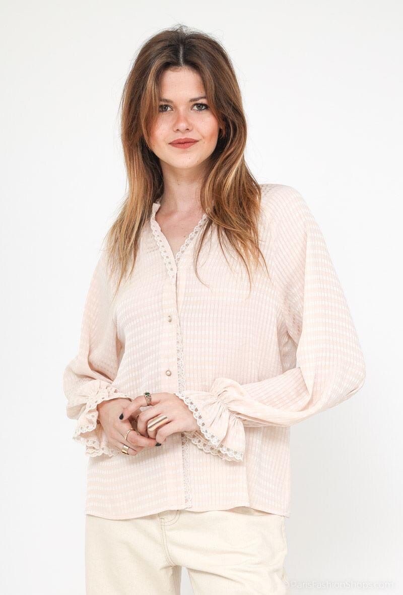 Mayorista Golden Live - Blusa texturizada a cuadros