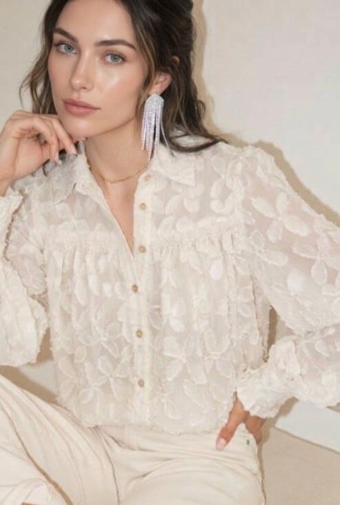 Wholesaler Golden Live - Sheer blouse