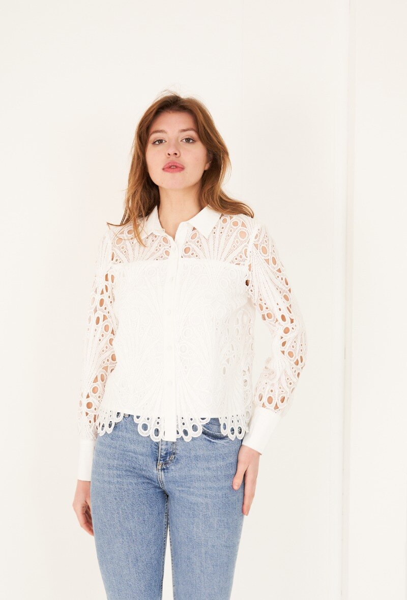 Wholesaler Golden Live - Lace shirt