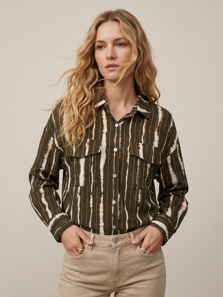 Grossiste Golden Live - Chemise imprimé