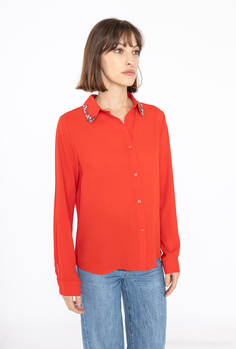 Mayorista Golden Live - Camisa con strass